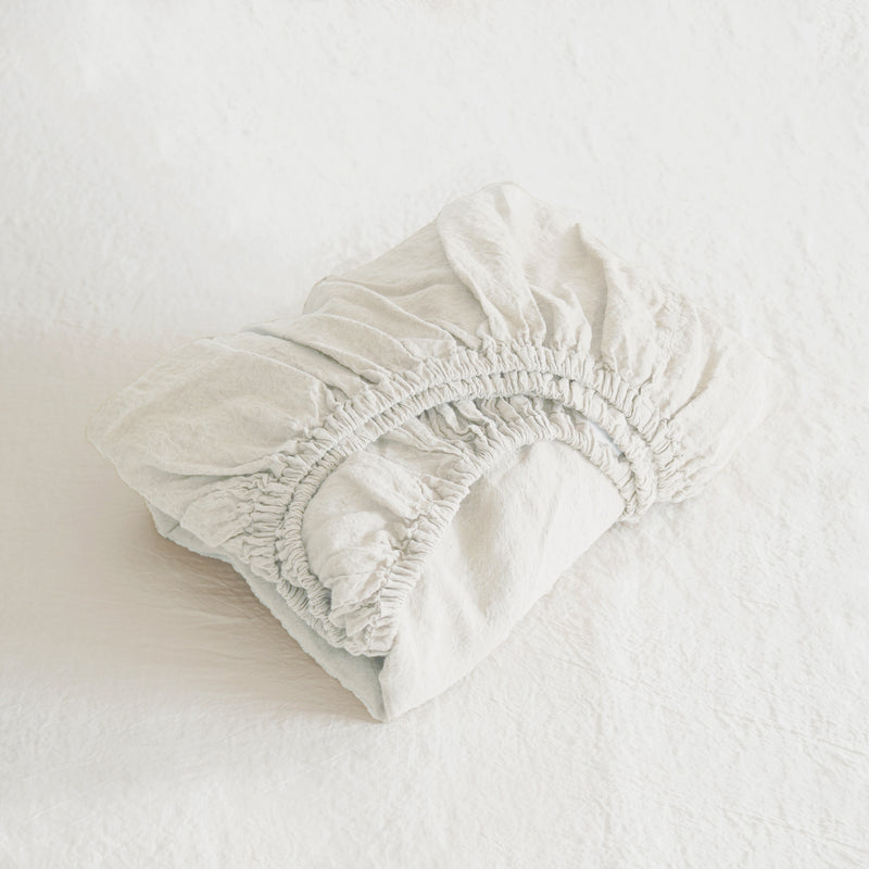 Luxury Linen Fitted Sheet